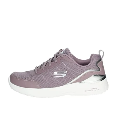 Abbildung von Skechers Damen Skech air Dynamight The Halcyon Sneaker, Lavender Mesh Silve Trim, 39 EU