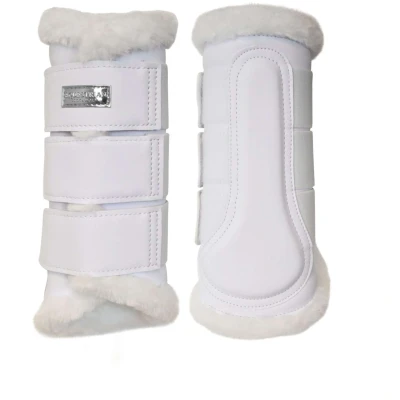 Abbildung von Equestrian Stockholm SS&#039;23 White silver brushing boots