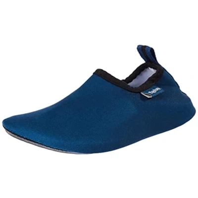Abbildung von Playshoes Jungen Unisex Kinder Barfuß Badeslipper Aqua Schuhe, Marine001, 18/19 EU