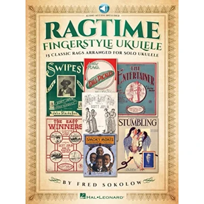 Abbildung von Ragtime Fingerstyle Ukulele: 15 Classic Rags Arranged for Solo Ukulele. w. Audio Online