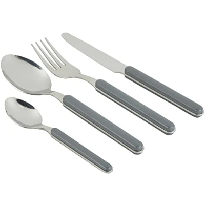 Abbildung von BRUNNER Besteck Set Delice 16 teilig grau