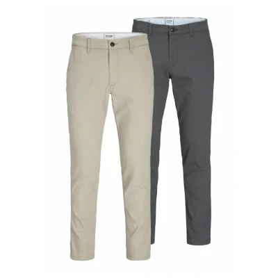 Abbildung von Jack &amp; Jones Jjimarco Jjdave 2 PACK Chino, Herren, Größe: 30x32, Crockery