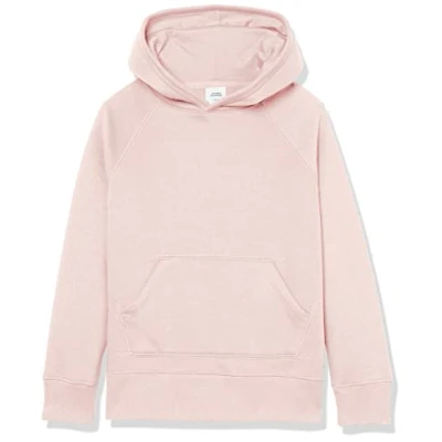 Abbildung von Amazon Essentials Mädchen Sweatshirtpullover mit Kapuze, Hell Mauve, 6 7 Jahre