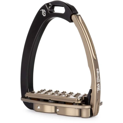 Abbildung von Tech Stirrups Steigbügel Venice Plus EVO Schwarz/Braun Adult