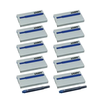 Abbildung von Lamy 1220536 T10 Tintenpatronen Set, (10 Päckchen, blau)