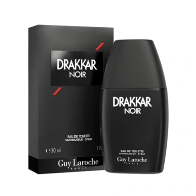 Abbildung von Drakkar Noir by Guy Laroche Ikonischer Designerduft Intensives und kraftvolles Eau de Toilette Fougere Mischung &amp; aromatische Gewürze Langanhaltendes Männerparfum, 30 ml