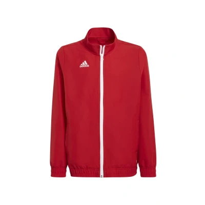 Abbildung von adidas Performance Entrada Presentation Trainingsjacke für Kinder, Größe: 128, Rot