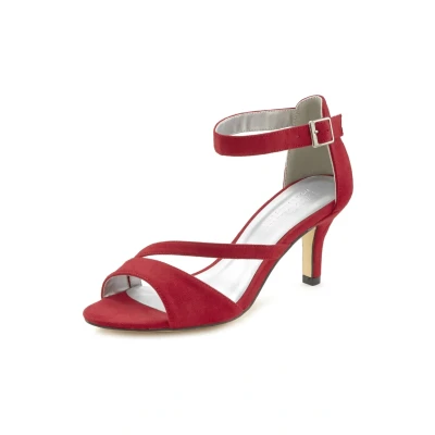 Abbildung von Lascana Riemensandalette, Damen, Größe: 42, Rot Schuhe