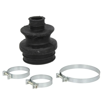 Abbildung von FEBI BILSTEIN 08404 Achsmanschette Hinterachse, getriebeseitig Gummi mit Fett Schellen MERCEDES BENZ: /8 Saloon