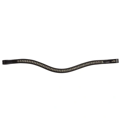 Abbildung von Schockemöhle Stirnriemen Diamond Select Schwarz/Grau WB