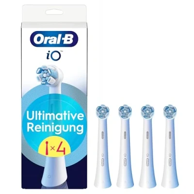 Abbildung von Oral B Aufsteckbürsten »Oral iO Ultimative Reinigung«, für fortgeschrittene Tiefenreinigung und Plaque Entfernung