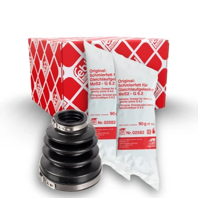 Abbildung von FEBI BILSTEIN 171726 Achsmanschette getriebeseitig, Vorderachse rechts Gummi FORD: FOCUS 3 Turnier, C Max 2, Grand