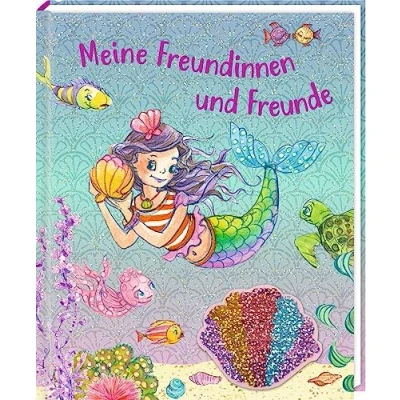 Abbildung von Freundebuch Meine Freundinnen und Freunde: mit Wendepailletten Patch (Nella Nixe)