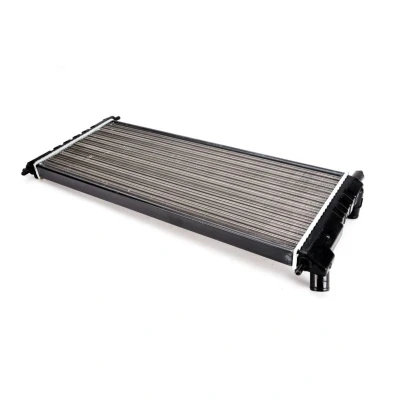 Abbildung von THERMOTEC D7X053TT Kühler, Motorkühlung Aluminium, Kunststoff für Fahrzeuge mit Klimaanlage 285 680 23 Schaltgetriebe Kühlrippen mechanisch gefügt