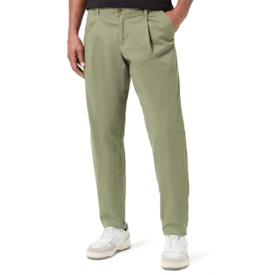 Abbildung von JACK &amp; JONES Herren Jpstbill Jjbowie Pleated Noos Chinohose, Deep Lichen Green, 29W / 30L