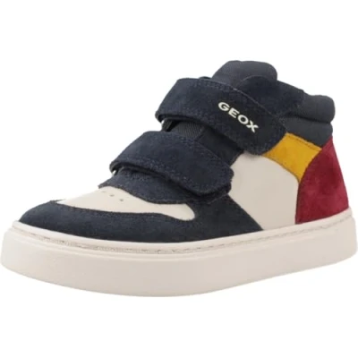 Abbildung von Geox Nashik Lauflernschuh für Kinder, Größe: 26, Navy light beige Schuhe