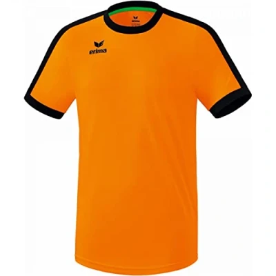 Abbildung von Erima Unisex Retro Star Trikot, New Orange/Schwarz, L EU