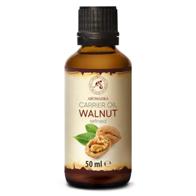 Abbildung von Walnussöl 50ml Juglans Regia Seed Oil USA Naturlich &amp; Reines Walnußöl Basisöl Kaltgepresst Raffiniert Pflege für Gesicht Körper Massage