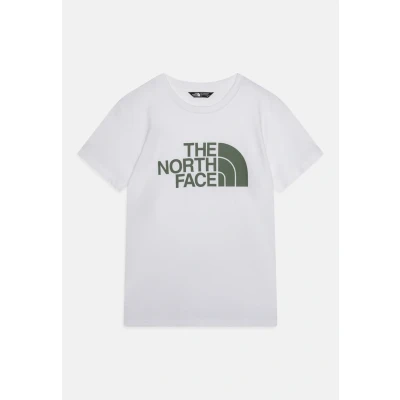 Abbildung von The North Face EASY TEE Unisex Tshirt print für Kinder, Größe: 146 151, White/duck green