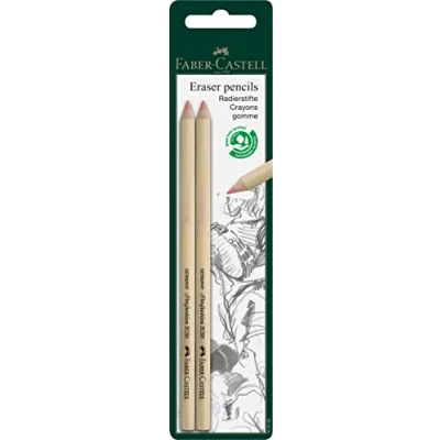 Abbildung von FABER CASTELL 185698 Radierstift Perfection, 2 Stück