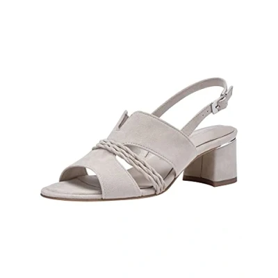 Abbildung von Tamaris Riemensandalette, Damen, Größe: 39, Taupe suede Schuhe