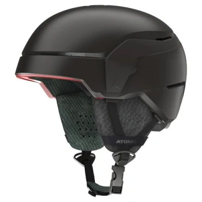 Abbildung von ATOMIC COUNT Skihelm Schwarz Größe S Helm für max. Sicherheit Skihelme mit bequemem 360 Fit System Snowboardhelm funktionellem Innenfutter Kopfumfang 51 55 cm