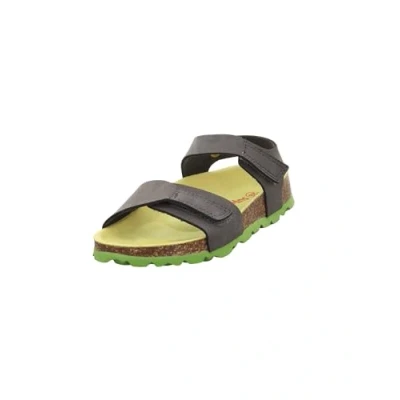 Abbildung von Superfit Fussbettpantoffel Hausschuh, Grau Grün 2010, 27 EU