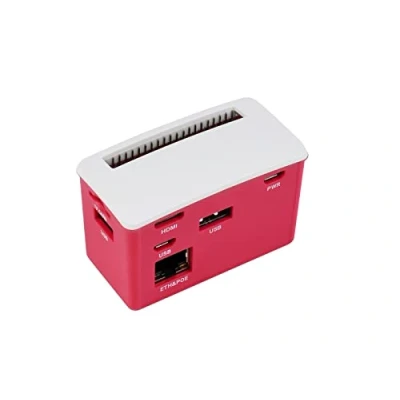 Abbildung von Waveshare PoE Ethernet/USB HUB Box for Raspberry Pi Zero Series 3X USB 2.0 Ports 802.3af Compliant Compatible with Boards