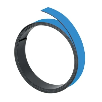 Abbildung von FRANKEN Magnetband, 100 cm x 5 mm, beschriftbar, zuschneidbar, hellblau, M801 18