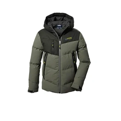 Abbildung von killtec Jungen Steppjacke/Winterjacke mit Kapuze KOW 376 BYS QLTD JCKT, braun, 140, 42212 000