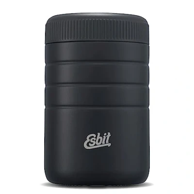 Abbildung von Esbit Thermobehälter Majoris für Essen Warmhaltebehälter 400 ml aus Edelstahl warme und kalte Speisen in Schwarz