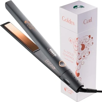Abbildung von Glätteisen Locken und Glätten Haarglätter 5 Jahre Sorgenfreiheit Haar Styling Hair Straightener lockenstab 2 in 1 zum machen (Rose Gold Control)