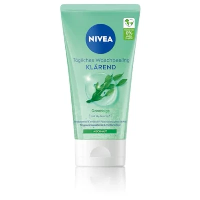 Abbildung von Nivea TÄGLICHES Waschpeeling KLÄREND Mischhaut Gesichtsreinigung, Größe: 150 ml,