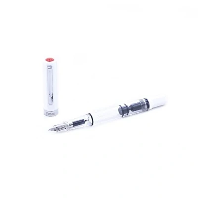 Abbildung von kidsnado TWSBI Eco weiss,Feder M,Füllfederhalter,Demonstrator,Kolbenfüller,Piston,Fountain Pen