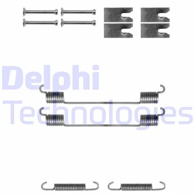 Abbildung von DELPHI LY1310 Zubehörsatz, Bremsbacken FORD: Transit Connect Mk1 Van, Tourneo Connect, PEUGEOT: Bipper FIAT: Idea