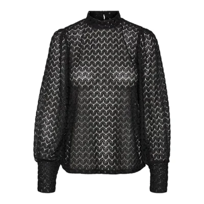 Abbildung von Vero Moda Vmbecca HIGH NECK JRS Bluse, Damen, Größe: XS, Black
