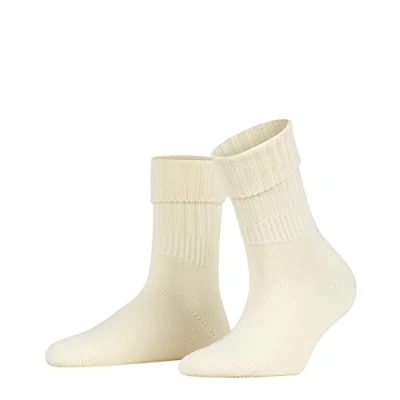 Abbildung von Falke Striggings RIB BOOT SOCK WARM Socken, Damen, Größe: 39 42, Woolwhite