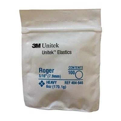 Abbildung von 3M Unitek, Mehrzweck Gummibänder, Heavy 6oz /170,1g (5/16&quot; (7,9mm)) Roger; Snorflex