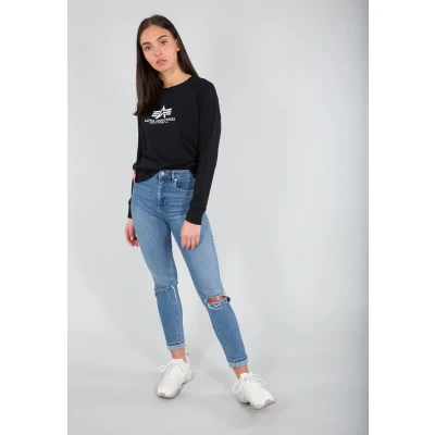 Abbildung von Alpha Industries Sweatshirt, Damen, Größe: XS, Black