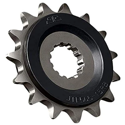 Abbildung von JT Sprockets JTF1904.16RB 16 Zähne Gummi gepolsterte vordere Gegenwelle Ritzel, 1 Stück