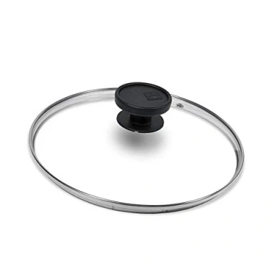 Abbildung von Währung Deckel Glas cm 18 Round Transparent Pan Lid (Round, Transparent, Glass, Plastic, cm), Durchsichtig