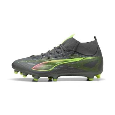 Abbildung von Puma Ultra 5 Match Fußballschuh Nocken, Herren, Größe: 42.5, Matte aged silver/yellow alert/aged silver Schuhe