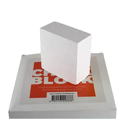 Abbildung von Mantle Chalk Block Kletterkreide zum Bouldern Klettern Turnen Gewichtheben 8er Pack