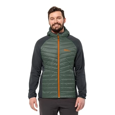 Abbildung von Jack Wolfskin Routeburn PRO Hybrid M Winterjacke, Herren, Größe: XL, Hedge green