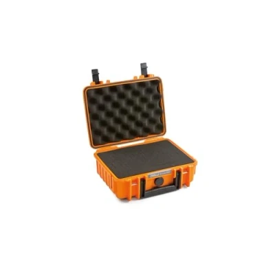 Abbildung von B&amp;W Transportkoffer Outdoor Typ 1000 Orange mit Würfelschaum wasserdicht nach IP67 Zertifizierung, staubdicht, bruchsicher und unverwüstlich