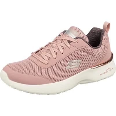 Abbildung von Skechers Damen Skech air Dynamight fast Brak Sneaker, Violett Mauve Mesh Off White Trim Mve, 38 EU