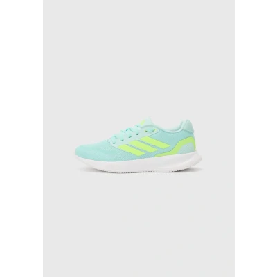 Abbildung von adidas Performance Runfalcon Laufschuh Straße, Damen, Größe: 41 1/3, Semi flash aqua/lucid lemon/core black Schuhe