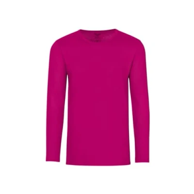 Abbildung von Trigema Mädchen Langarmshirt 202501, Pink (Magenta 030), 116