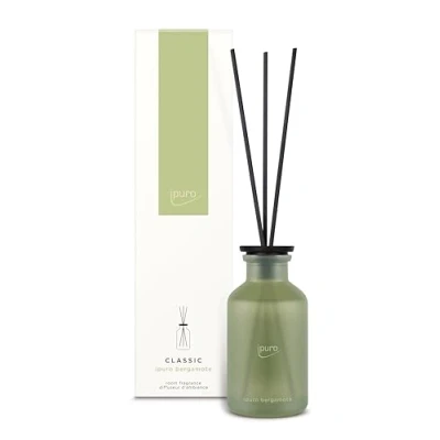 Abbildung von ipuro Classic Raumduft BERGAMOTE 240ml Raumerfrischer, Asiatische Frische mit grüner Limette &amp; Zitronengras Duft Diffuser Stäbchen Belebender Lufterfrischer für die Wohnung