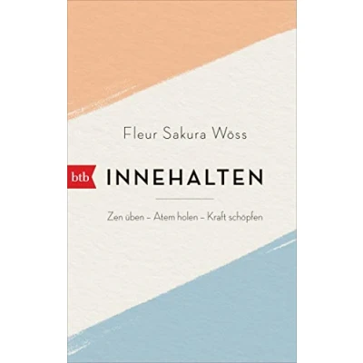 Abbildung von Innehalten: Zen üben Atem holen Kraft schöpfen